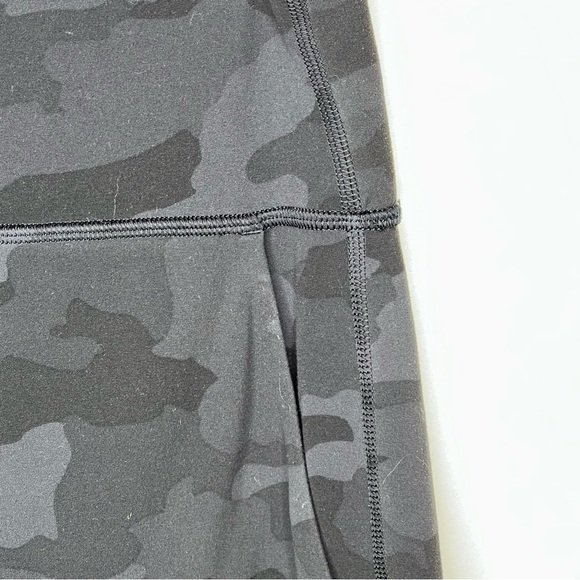 Lululemon Camo Align Jogger 12 Womens Black Grey Pants Relaxed Legging Incognito - Picture 5 of 15
